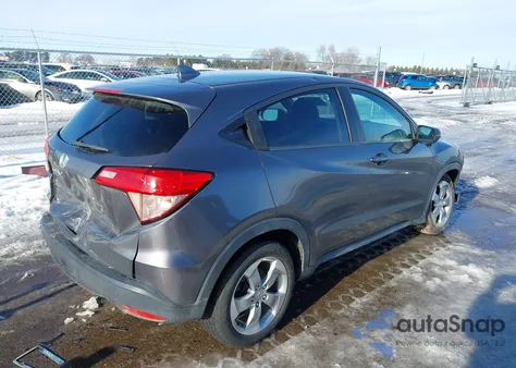 2016 Honda Hr-V Ex из США, поврежденный, VIN 3CZRU5H52GM748288